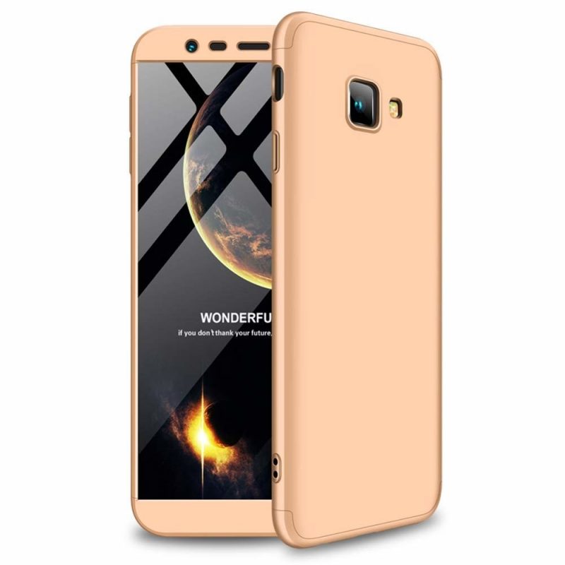 Lacné Kryty | Puzdro 360 Protection zlaté – Samsung Galaxy J4+ (J4 Plus)