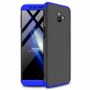 Puzdro 360 Protection strieborno-čierne – Samsung Galaxy J6+ (J6 Plus) | Lacné Kryty Lacné Kryty | Puzdro 360 Protection strieborno-čierne – Samsung Galaxy J6+ (J6 Plus) | Lacné Kryty