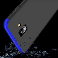 Puzdro 360 Protection modro-čierne – Samsung Galaxy J6+ (J6 Plus) | Lacné Kryty Lacné Kryty | Puzdro 360 Protection modro-čierne – Samsung Galaxy J6+ (J6 Plus) | Lacné Kryty