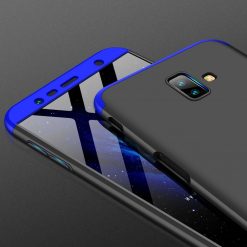 Puzdro 360 Protection modro-čierne – Samsung Galaxy J6+ (J6 Plus) | Lacné Kryty Lacné Kryty | Puzdro 360 Protection modro-čierne – Samsung Galaxy J6+ (J6 Plus) | Lacné Kryty