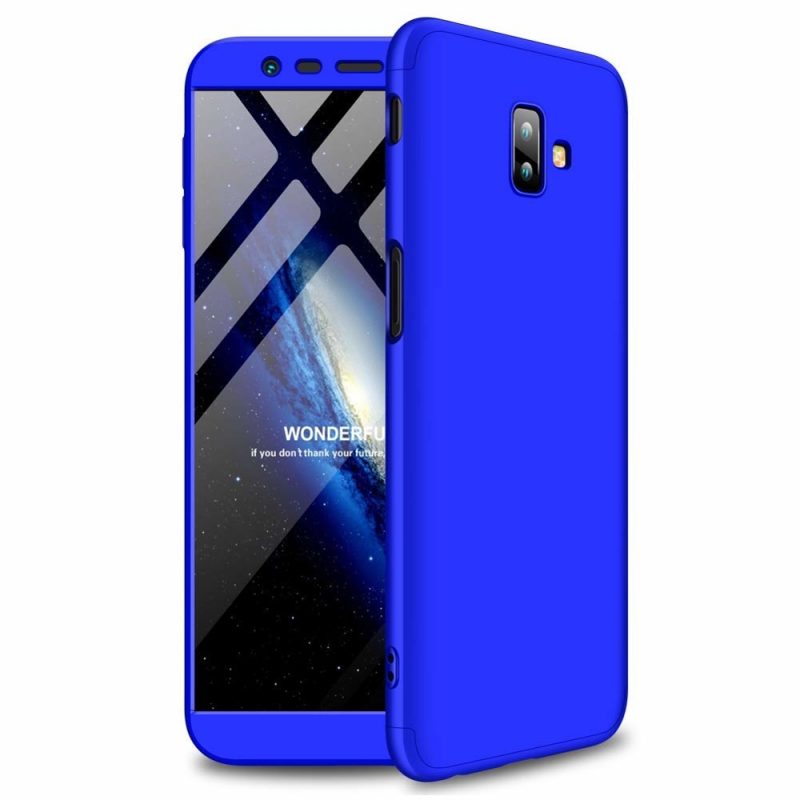 Lacné Kryty | Puzdro 360 Protection modré – Samsung Galaxy J6+ (J6 Plus)