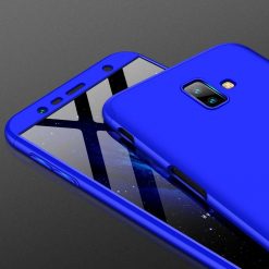 Puzdro 360 Protection modré – Samsung Galaxy J6+ (J6 Plus) | Lacné Kryty Lacné Kryty | Puzdro 360 Protection modré – Samsung Galaxy J6+ (J6 Plus) | Lacné Kryty