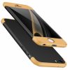 Lacné Kryty | Puzdro 360 Protection strieborno-čierne – iPhone 5 / 5S / SE | Lacné Kryty