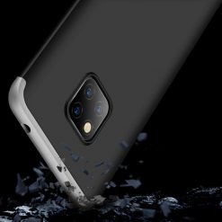 Puzdro 360 Protection strieborno-čierne – Huawei Mate 20 Pro | Lacné Kryty Lacné Kryty | Puzdro 360 Protection strieborno-čierne – Huawei Mate 20 Pro | Lacné Kryty