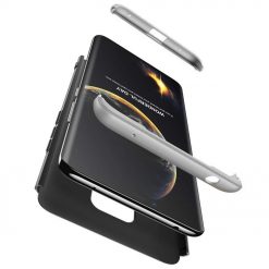 Puzdro 360 Protection strieborno-čierne – Huawei Mate 20 Pro | Lacné Kryty Lacné Kryty | Puzdro 360 Protection strieborno-čierne – Huawei Mate 20 Pro | Lacné Kryty