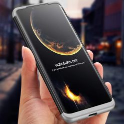 Puzdro 360 Protection strieborno-čierne – Huawei Mate 20 Pro | Lacné Kryty Lacné Kryty | Puzdro 360 Protection strieborno-čierne – Huawei Mate 20 Pro | Lacné Kryty