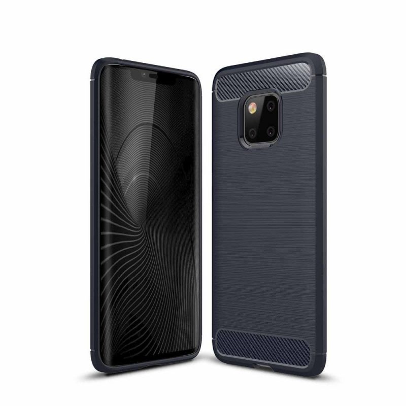 Lacné Kryty | Zadný kryt Carbon case modrý – Huawei Mate 20 Pro