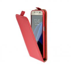 Lacné Kryty | Vyklápacie flipové puzdro Flip Flexi červené – iPhone 7 Plus / 8 Plus | Lacné Kryty
