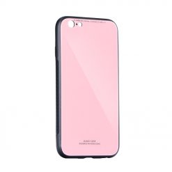 Sklenený kryt Glass Case ružový – iPhone 7 Plus / 8 Plus