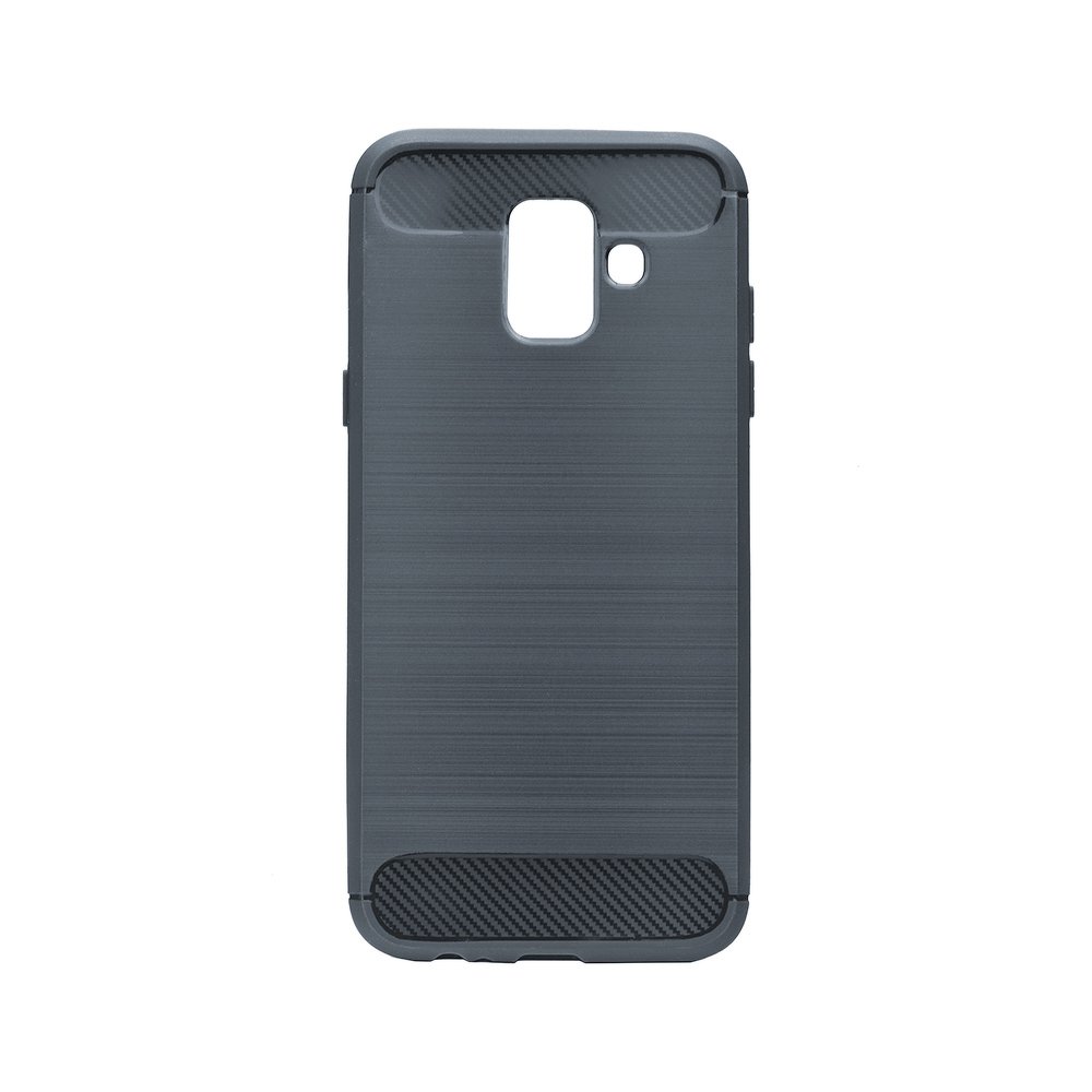 Zadný kryt Forcell Carbon sivý – Samsung Galaxy A6 2018 | Lacné Kryty Lacné Kryty | Zadný kryt Forcell Carbon sivý – Samsung Galaxy A6 2018 | Lacné Kryty