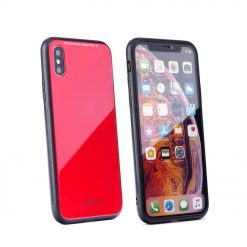 Lacné Kryty | Sklenený kryt Glass Case červený – Samsung Galaxy A6 2018 | Lacné Kryty