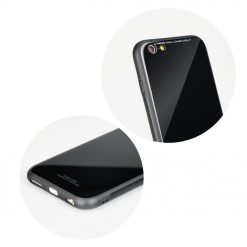 Lacné Kryty | Sklenený kryt Glass Case čierny – Samsung Galaxy A6 2018 | Lacné Kryty