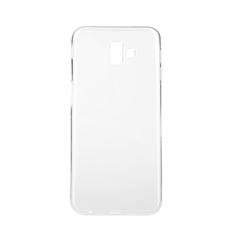 Lacné Kryty | Transparentný silikónový kryt Ultra Slim 0,5mm – Samsung Galaxy J6+ (J6 Plus)