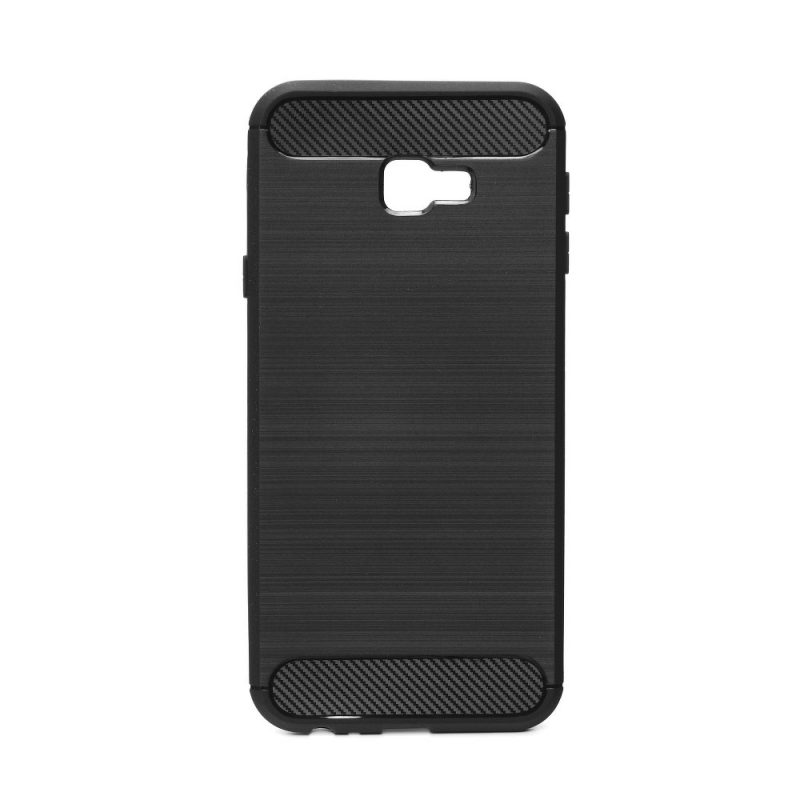 Lacné Kryty | Zadný kryt Forcell Carbon Čierny - Samsung Galaxy J4+ (J4 Plus)