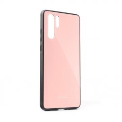 Lacné Kryty | Sklenený kryt Glass Case ružový – Huawei P30 Pro | Lacné Kryty