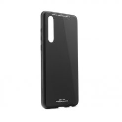 Sklenený kryt Glass Case čierny – Huawei P30