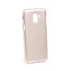 Lacné Kryty | Pružný plastový kryt Jelly Case Flash matný zlatý – Samsung Galaxy J6+ (J6 Plus) | Lacné Kryty