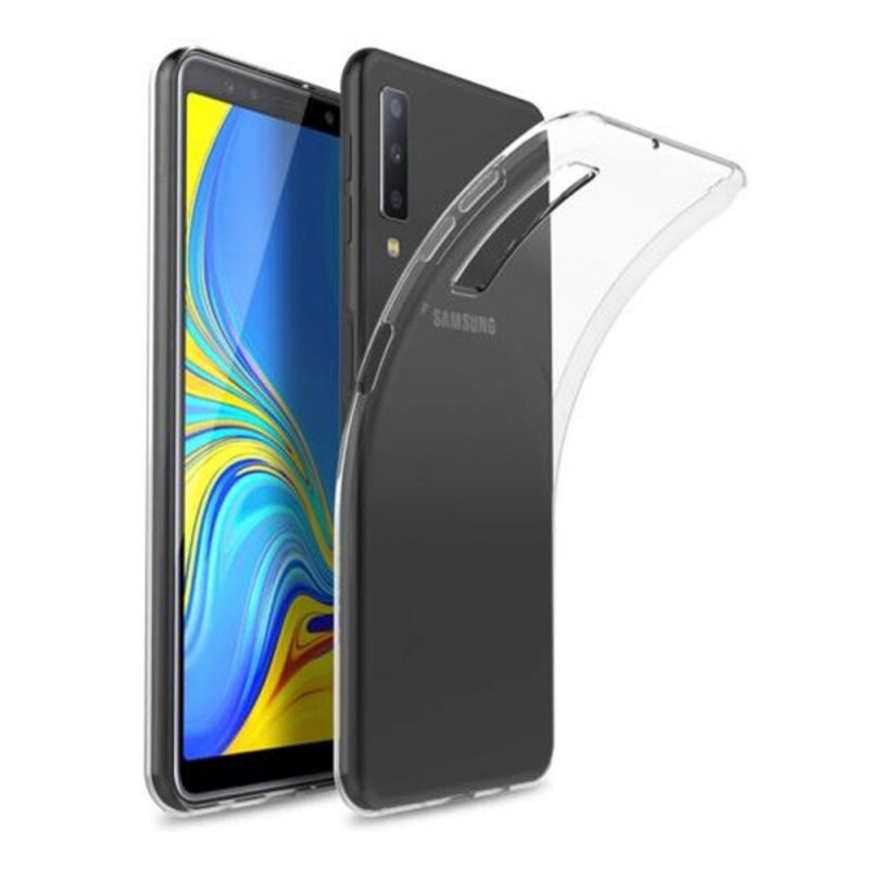 Lacné Kryty | Transparentný silikónový kryt Ultra Slim 0,5mm – Samsung Galaxy A7 2018 (A750)