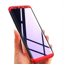 Lacné Kryty | Puzdro 360 Protection čierno-červené – Samsung Galaxy S9 | Lacné Kryty