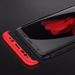 Lacné Kryty | Puzdro 360 Protection čierno-červené – Samsung Galaxy S9 | Lacné Kryty