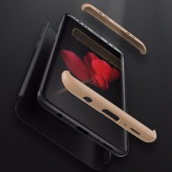 Lacné Kryty | Puzdro 360 Protection čierno-zlaté – Samsung Galaxy S9 | Lacné Kryty