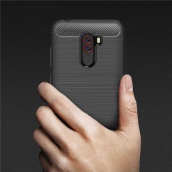 Zadný kryt Carbon case čierny – Xiaomi Pocophone F1 | Lacné Kryty Lacné Kryty | Zadný kryt Carbon case čierny – Xiaomi Pocophone F1 | Lacné Kryty
