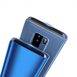 Lacné Kryty | Priehľadný kryt Clear View Case modrý – Samsung Galaxy S9 | Lacné Kryty