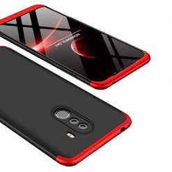 Puzdro 360 Protection červeno-čierne – Xiaomi Pocophone F1 | Lacné Kryty Lacné Kryty | Puzdro 360 Protection červeno-čierne – Xiaomi Pocophone F1 | Lacné Kryty
