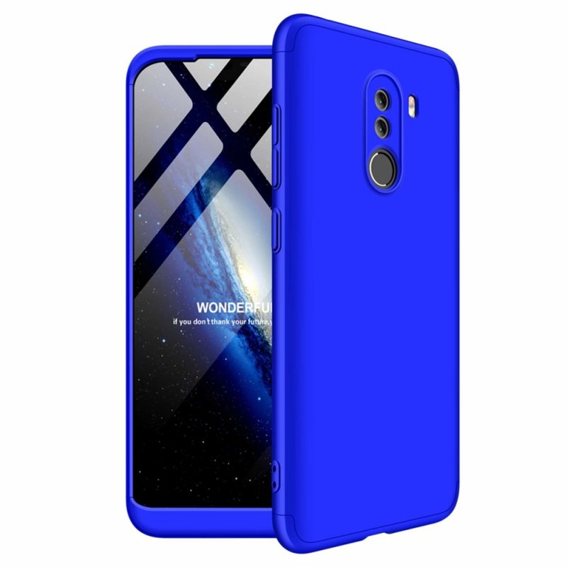 Lacné Kryty | Puzdro 360 Protection modré – Xiaomi Pocophone F1