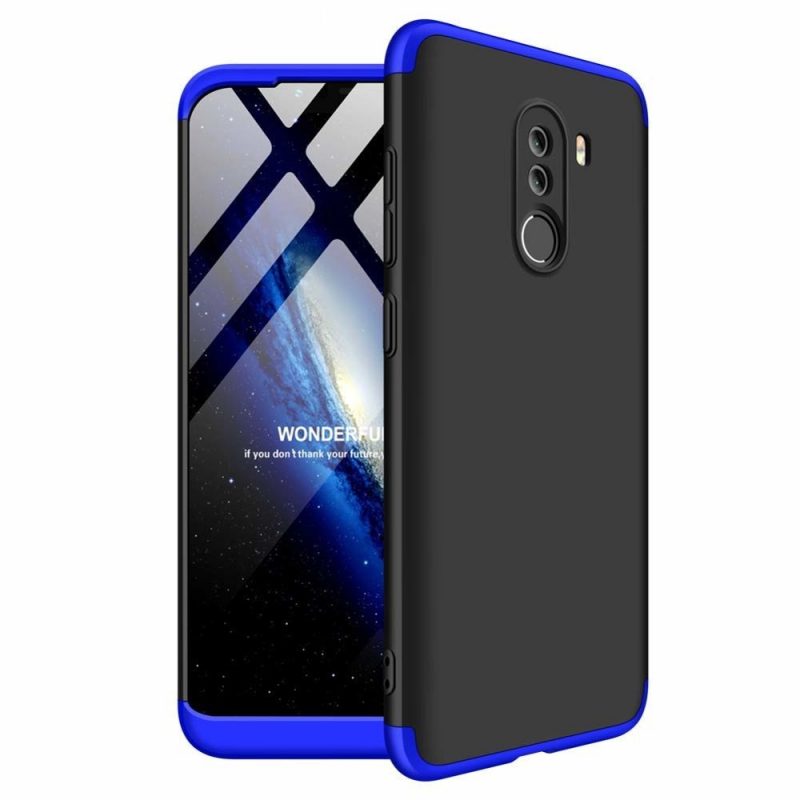 Lacné Kryty | Puzdro 360 Protection modro-čierne – Xiaomi Pocophone F1