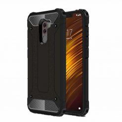 Odolný kryt Hybrid Armor čierny – Xiaomi Pocophone F1