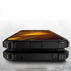 Lacné Kryty | Odolný kryt Hybrid Armor čierny – Xiaomi Pocophone F1 | Lacné Kryty