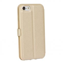 Lacné Kryty | Knižkové puzdro Book Pocket zlaté – Xiaomi Pocophone F1 | Lacné Kryty