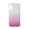 Lacné Kryty | Ligotavý Kryt Forcell Shining transparentno-modrý – Samsung Galaxy A7 2018 (A750) | Lacné Kryty