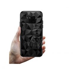 Lacné Kryty | Silikónový kryt Prism čierny – Huawei Mate 20 Pro | Lacné Kryty