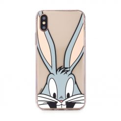 Zadný licencovaný kryt Bugs Bunny s transparentným pozadím – Samsung Galaxy A7 2018 (A750)