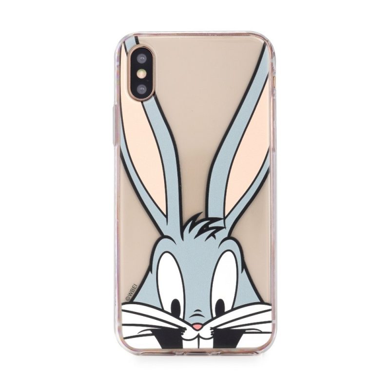 Lacné Kryty | Zadný licencovaný kryt Bugs Bunny s transparentným pozadím – Samsung Galaxy A7 2018 (A750)