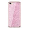Lacné Kryty | Zadný kryt Electro Glitter strieborný – iPhone 7 / 8 | Lacné Kryty