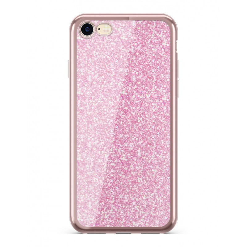 Zadný kryt Electro Glitter ružový – iPhone 7 / 8 | Lacné Kryty Lacné Kryty | Zadný kryt Electro Glitter ružový – iPhone 7 / 8 | Lacné Kryty