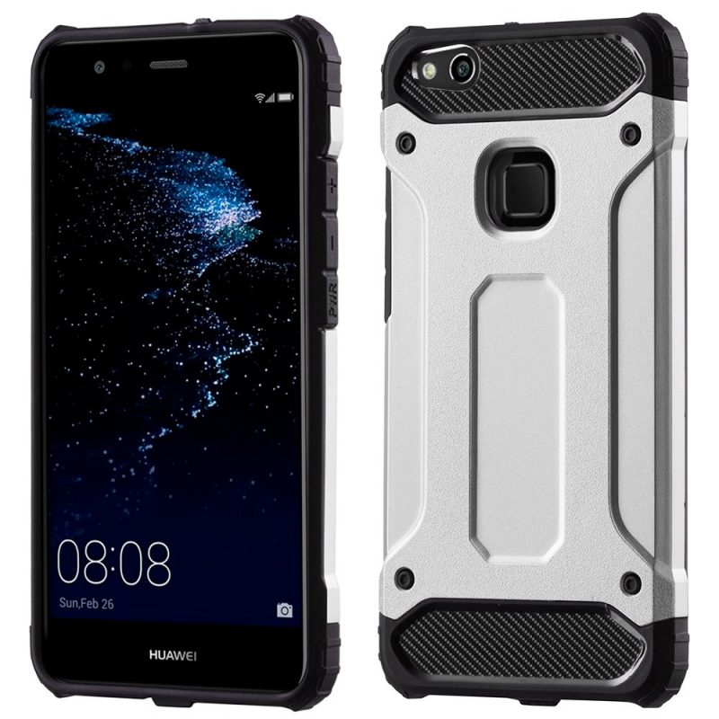 Lacné Kryty | Odolný kryt Hybrid Armor strieborný – Huawei P10 Lite