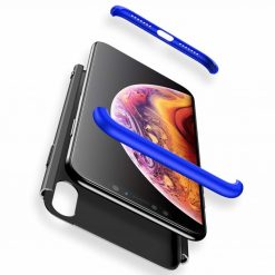Puzdro 360 Protection modro-čierne – iPhone Xs Max | Lacné Kryty Lacné Kryty | Puzdro 360 Protection modro-čierne – iPhone Xs Max | Lacné Kryty