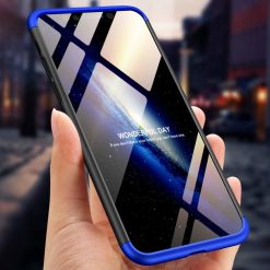 Puzdro 360 Protection modro-čierne – iPhone Xs Max | Lacné Kryty Lacné Kryty | Puzdro 360 Protection modro-čierne – iPhone Xs Max | Lacné Kryty