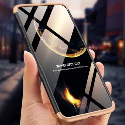 Puzdro 360 Protection čierno-zlaté – iPhone Xs Max | Lacné Kryty Lacné Kryty | Puzdro 360 Protection čierno-zlaté – iPhone Xs Max | Lacné Kryty