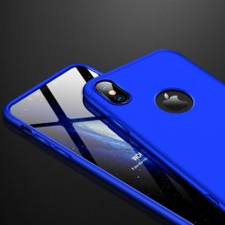 Puzdro 360 Protection modré – iPhone Xs Max | Lacné Kryty Lacné Kryty | Puzdro 360 Protection modré – iPhone Xs Max | Lacné Kryty
