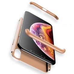 Puzdro 360 Protection zlaté – iPhone Xs Max | Lacné Kryty Lacné Kryty | Puzdro 360 Protection zlaté – iPhone Xs Max | Lacné Kryty
