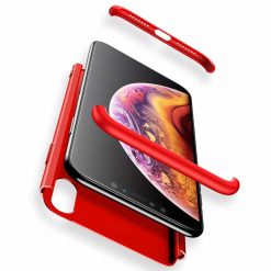 Puzdro 360 Protection červené – iPhone Xs Max | Lacné Kryty Lacné Kryty | Puzdro 360 Protection červené – iPhone Xs Max | Lacné Kryty