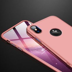 Puzdro 360 Protection ružové – iPhone Xs Max | Lacné Kryty Lacné Kryty | Puzdro 360 Protection ružové – iPhone Xs Max | Lacné Kryty