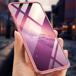 Puzdro 360 Protection ružové – iPhone Xs Max | Lacné Kryty Lacné Kryty | Puzdro 360 Protection ružové – iPhone Xs Max | Lacné Kryty