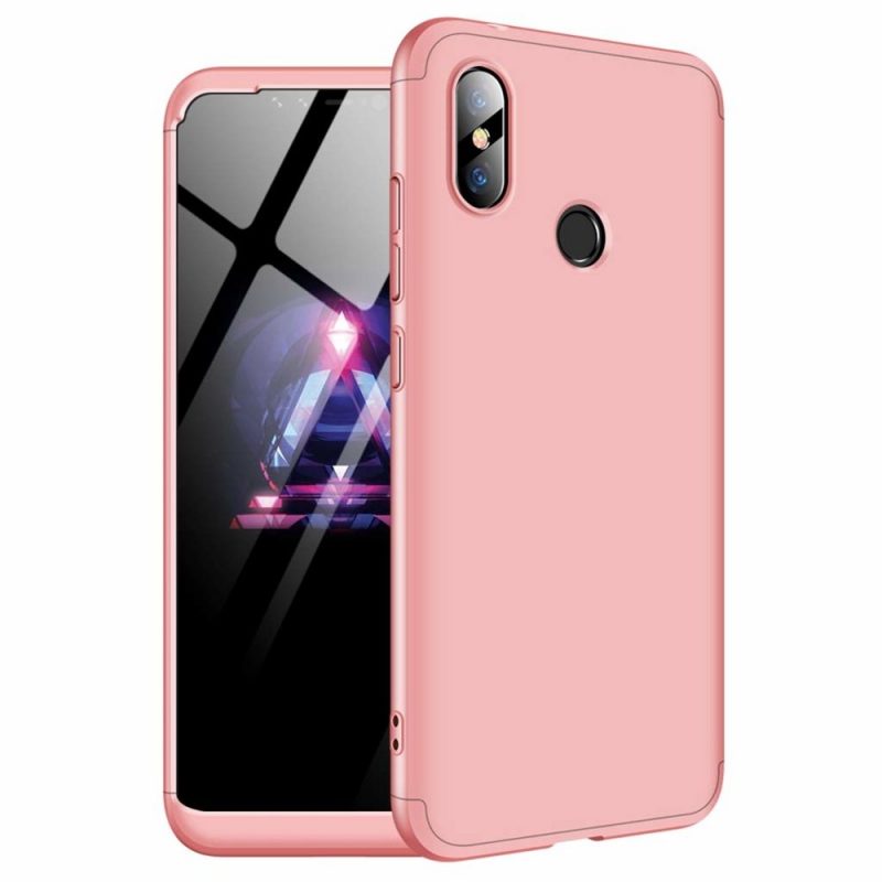 Lacné Kryty | Puzdro 360 Protection ružové – Xiaomi Redmi Note 6 Pro