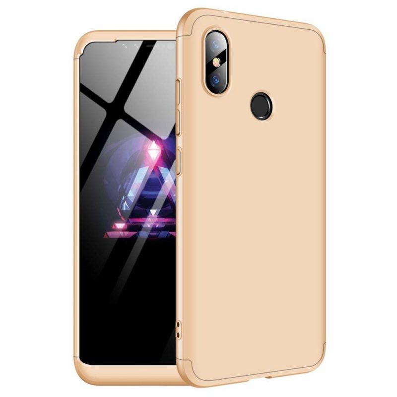 Lacné Kryty | Puzdro 360 Protection zlaté – Xiaomi Redmi Note 6 Pro